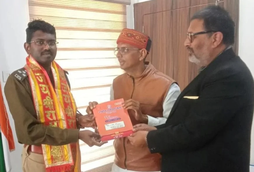 कमिश्नर-डीआईजी से मिले कार्यकारी अध्यक्ष प्रशांत करवरिया