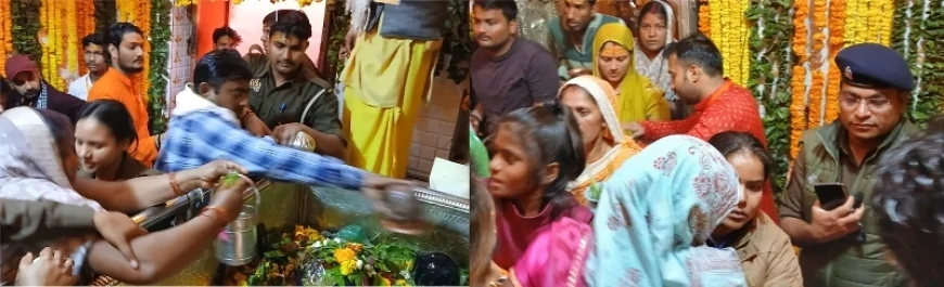 हर-हर महादेव से गुंजायमान रहे शिवालय, निकली शिव बारात