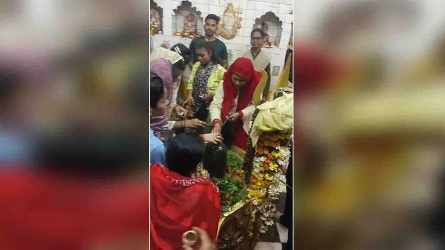 चौपरेश्वर महाराज का माता पार्वती के साथ सम्पन्न किया गया विवाह