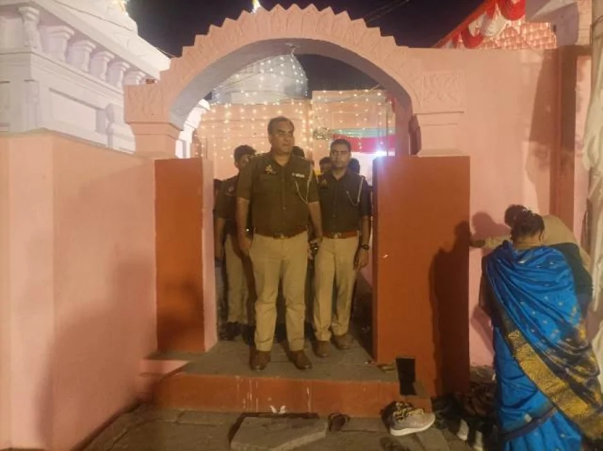 अराजक तत्वों पर पुलिस ने लगाई लगाम