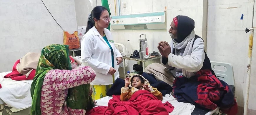 40 एमएम की पथरी से जूझ रही इस मासूम को मिला नया जीवन