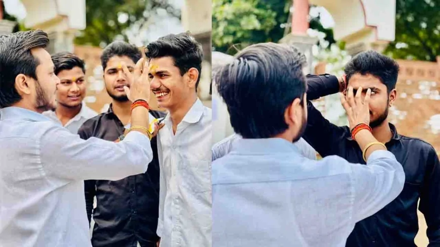 बोर्ड परीक्षाओं के शुभारंभ पर अभाविप ने परीक्षार्थियों का किया स्वागत