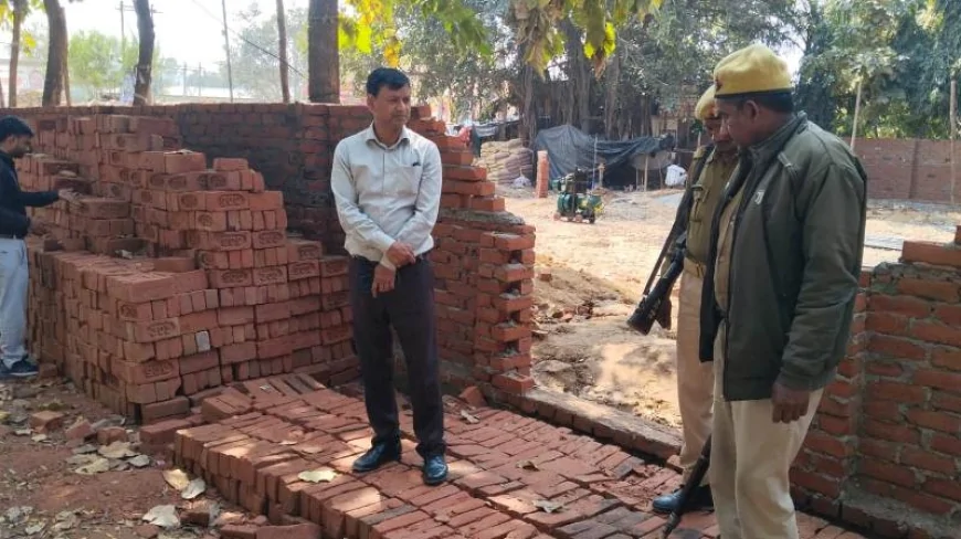 नागरीय प्रचारणी पुस्तकालय को मिल रहा अत्याधुनिक स्वरूप, सचिव बीडीए ने किया निरीक्षण