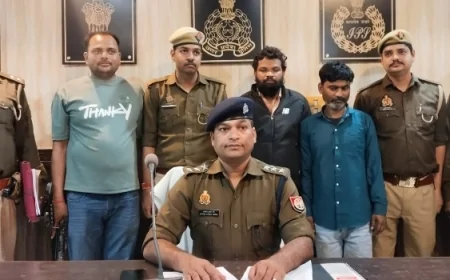 दो चोरों को दबोच पुलिस ने पांच चोरियों का किया खुलासा