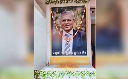 पद्मश्री डॉ. बी.के. जैन का निधन, चित्रकूट में महाप्रसाद कार्यक्रम में हजारों लोगों ने दी श्रद्धांजलि