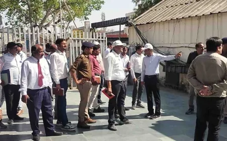 डीआरएम अनिरुद्ध कुमार ने किया बाँदा रेलवे स्टेशन का निरीक्षण