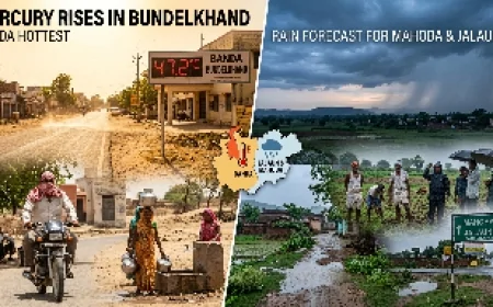​बुंदेलखंड में बढ़ा पारा: बांदा रहा सबसे गर्म, महोबा-जालौन में बारिश के आसार
