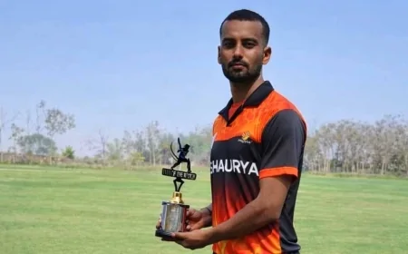 कानपुर सुपर प्रीमियर लीग : शुभम दुबे के तूफानी शतक से ‘राइजिंग सुपरस्टार’ की धमाकेदार जीत