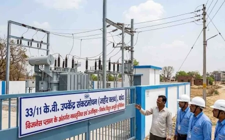बांदा शहर को गर्मी में मिलेगी निर्बाध बिजली, दो नए उपकेंद्र हुए ऊर्जीकृत