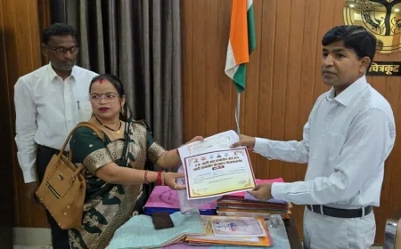 ग्राम प्रधानों को सीडीओ ने किया सम्मानित