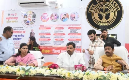 यूपी सरकार के 9 वर्ष : बांदा में प्रभारी मंत्री नंदी ने देखी विकास की झलक, 'पीएम सूर्य घर योजना' बनी आकर्षण का केंद्र