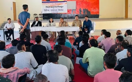 प्राधिकरण सचिव ने जिला जेल का किया निरीक्षण