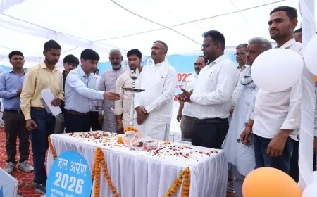 जल महोत्सव एवं जल अर्पण दिवस पर हुए कार्यक्रम