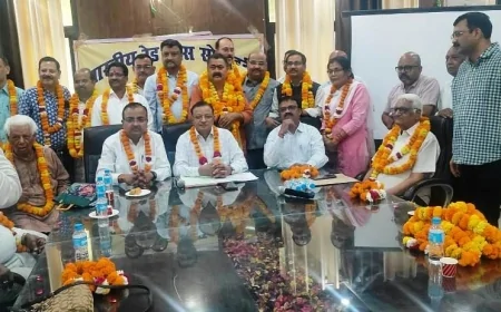 बाँदा में नई ऊर्जा के साथ सेवा करेगी रेडक्रॉस की नई कार्यकारिणी