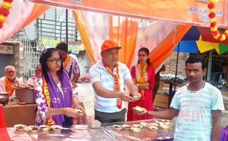 आराध्य झूलेलाल का सिंधी समाज ने मनाया जन्मोत्सव