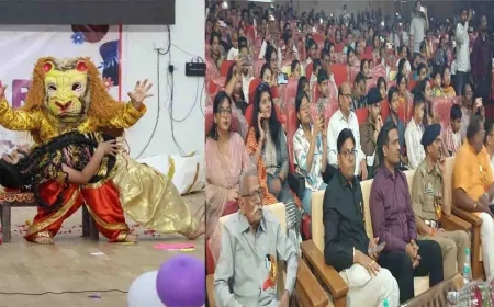 संस्कारम् विद्यापीठ का ऑडिटोरियम में मनाया गया वार्षिकोत्सव