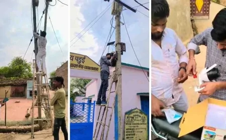 कुरारा देहात बना ‘स्मार्ट गांव’, सीसीटीवी निगरानी से बढ़ी सुरक्षा