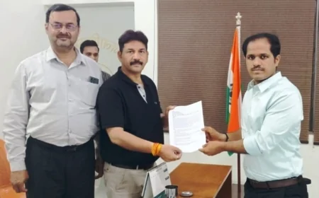 शिक्षा, स्वास्थ्य, रोजगार, पर्यटन के मुद्दो पर भेजा ज्ञापन