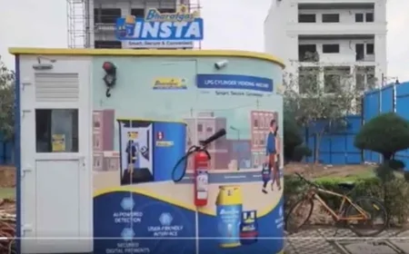 अब ATM से निकलेगा रसोई गैस सिलेंडर : BPCL ने गुरुग्राम में शुरू किया देश का पहला 'LPG ATM'