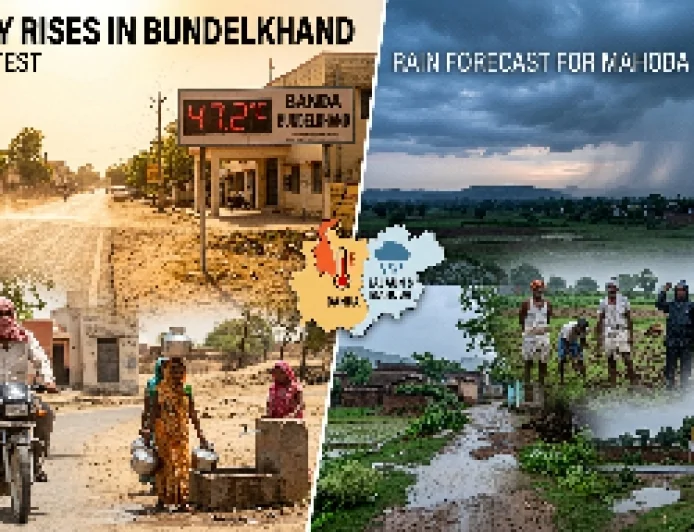 ​बुंदेलखंड में बढ़ा पारा: बांदा रहा सबसे गर्म, महोबा-जालौन में बारिश के आसार
