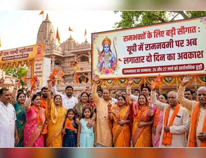 रामभक्तों के लिए बड़ी सौगात : यूपी में रामनवमी पर अब लगातार दो दिन का अवकाश