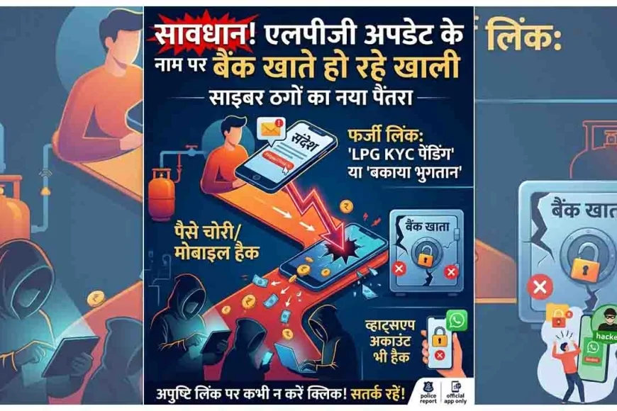 सावधान! LPG अपडेट के नाम पर खाली हो रहे हैं बैंक खाते; साइबर ठगों ने अपनाया नया पैंतरा