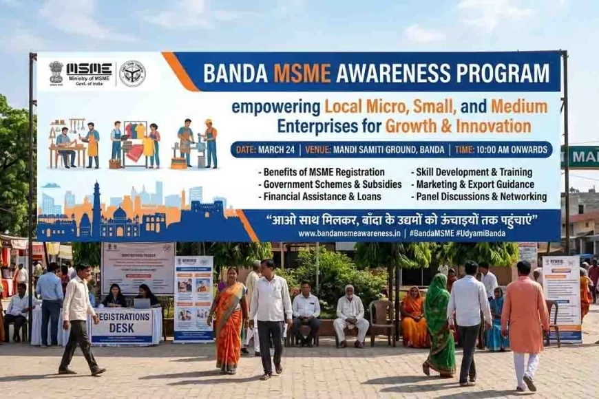 एमएसएमई जागरूकता कार्यक्रम 24 मार्च को, उद्योगों को मिलेंगी योजनाओं की जानकारी