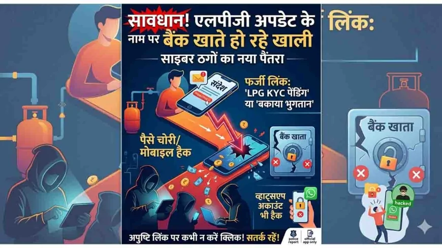 सावधान! LPG अपडेट के नाम पर खाली हो रहे हैं बैंक खाते; साइबर ठगों ने अपनाया नया पैंतरा