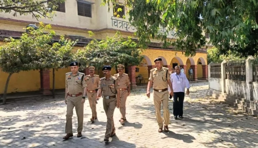 परीक्षा केंद्रों का एडीजी ने निरीक्षण कर लिया जायजा