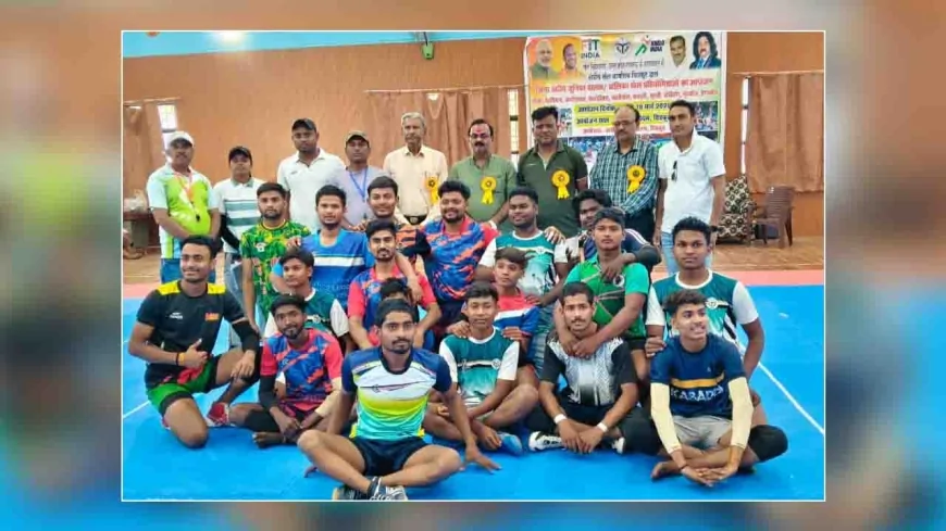 जूनियर बालक-बालिका प्रतियोगिता में दिखाई प्रतिभा