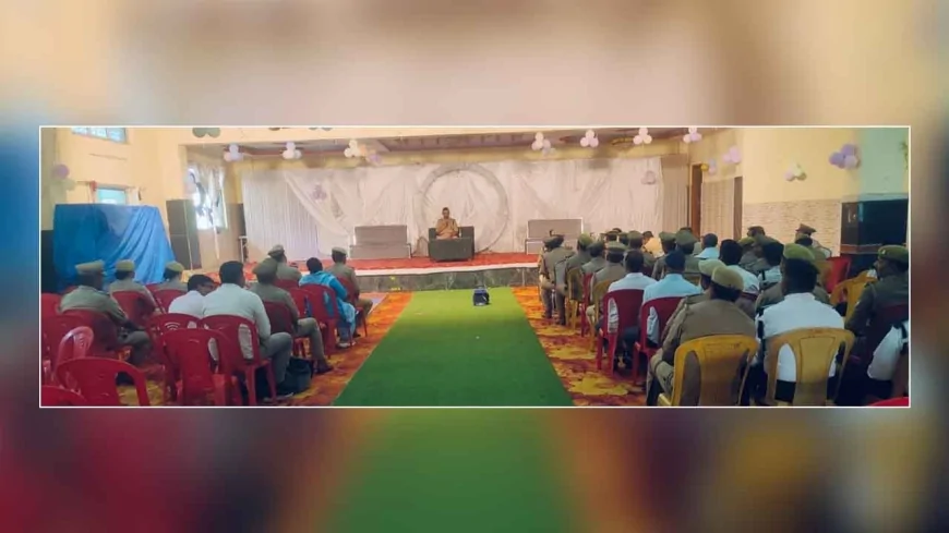 अमावस्या मेला ड्यूटी में लगे पुलिस बल की हुई ब्रीफिंग