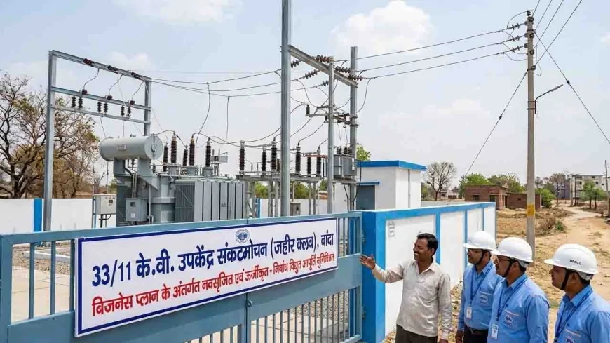 बांदा शहर को गर्मी में मिलेगी निर्बाध बिजली, दो नए उपकेंद्र हुए ऊर्जीकृत