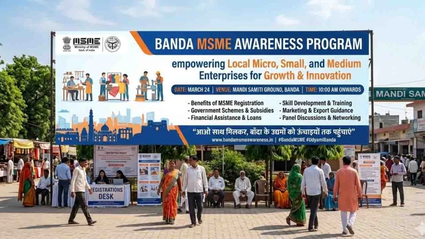 एमएसएमई जागरूकता कार्यक्रम 24 मार्च को, उद्योगों को मिलेंगी योजनाओं की जानकारी