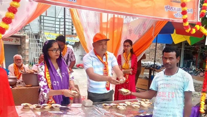 आराध्य झूलेलाल का सिंधी समाज ने मनाया जन्मोत्सव