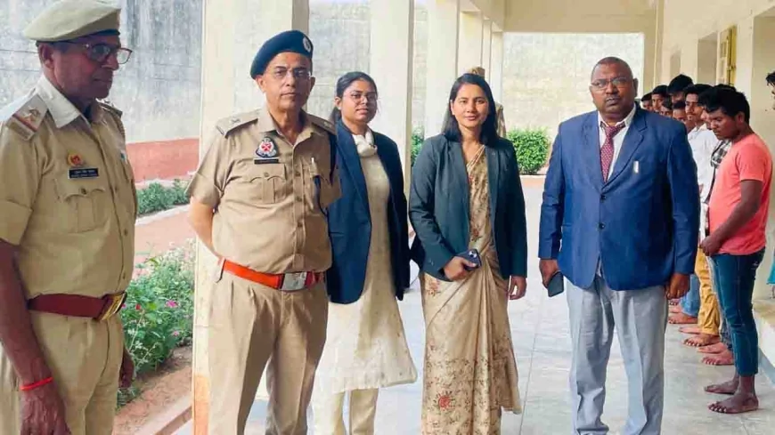 सीजेएम व सचिव ने जिला जेल की बच्चा बैरक की देखी व्यवस्था