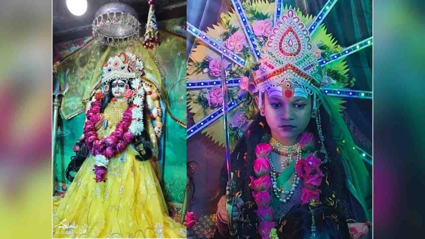 कुरारा में नवरात्र की धूम : बड़ी देवी मंदिर में उमड़ा आस्था का सैलाब