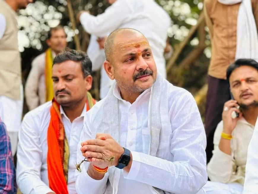 विधायक प्रकाश द्विवेदी ने बिलगाँव को दी विकास की सौगात ; बारात घर का भूमिपूजन और सीसी रोड का किया लोकार्पण