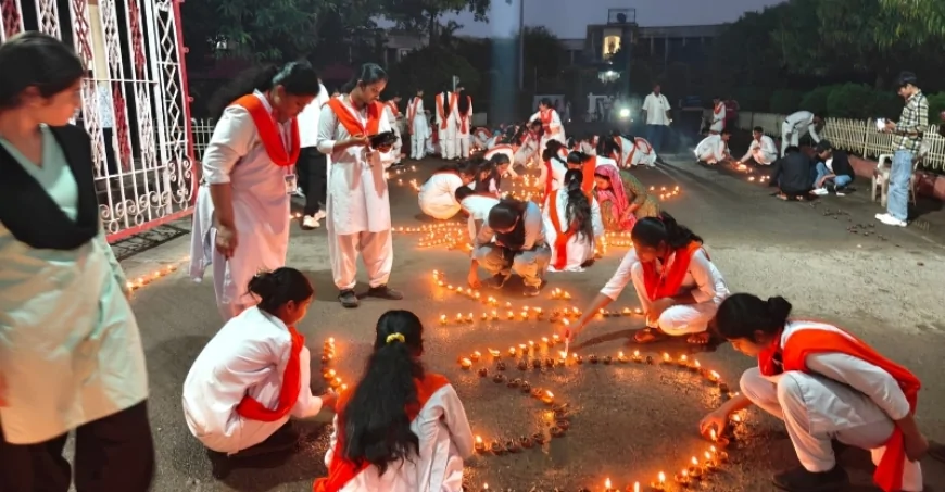 22 लाख दीपो की टिमटिमाहट से जगमग हुई प्रभु श्रीराम की तपोस्थली