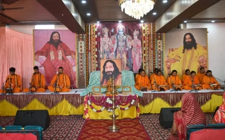 तीन दिवसीय श्री हरिकथामृत का भव्य समापन, सेवा समर्पण बना प्रेरणा का स्रोत