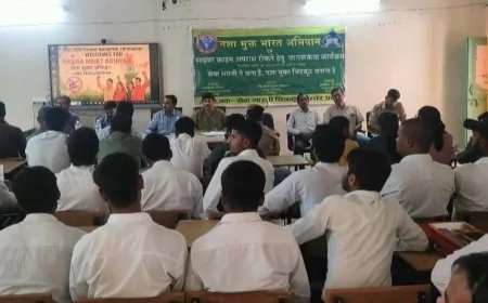 सेवा भारती ने पालीटेक्निक कालेज में किया जागरुकता कार्यक्रम