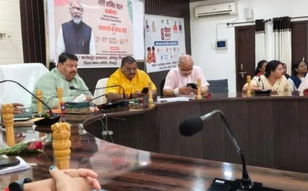 नारी शक्ति व नारी शक्ति वंदन सम्मेलन का देखा गया सजीव प्रसारण