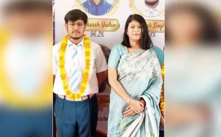 बोर्ड परीक्षा में सुषमा स्वरूप विद्यालय का रहा शानदार परिणाम