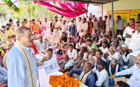 ग्राम अलिहा में चकबंदी प्रक्रिया पर विवाद, विधायक विशंभर सिंह यादव ने आयुक्त व डीएम को भेजा पत्र