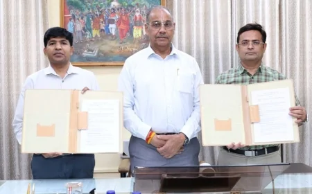 जिला प्रशासन एवं जेआरएचआरयू के मध्य हुआ समझौता