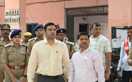 होमगार्ड परीक्षा की तैयारियों का डीएम ने लिया जायजा, सुरक्षा व सुविधाओं को लेकर दिए निर्देश