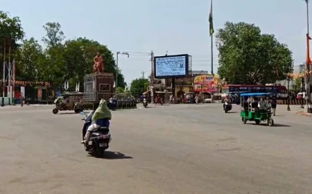 अप्रैल में ही 47.4°C पार, बांदा में रिकॉर्ड तोड़ गर्मी; हीटवेव से जनजीवन बेहाल, प्रशासन अलर्ट
