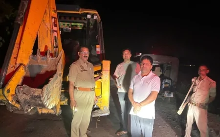 अवैध खनन पर प्रशासन का सख्त एक्शन, एसडीएम की रात में छापेमारी से मचा हड़कंप