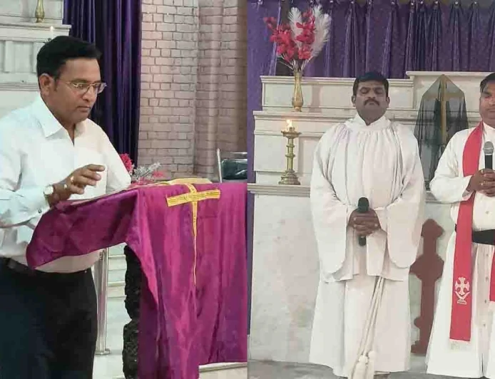 गुड फ्राइडे पर सेंट जॉर्ज चर्च में विशेष प्रार्थना सभा, प्रभु यीशु के ‘सात वचनों’ पर हुआ चिंतन