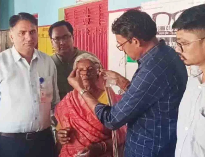 विश्व स्वास्थ्य दिवस पर शिविर में सैकड़ों लोग लाभान्वित