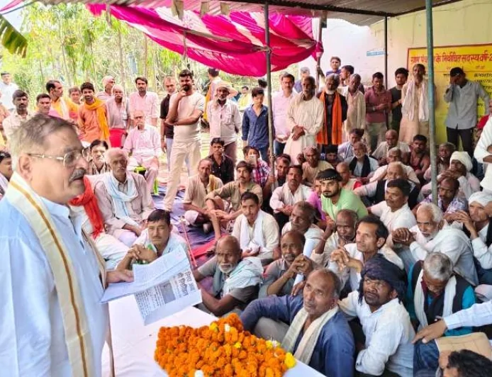 ग्राम अलिहा में चकबंदी प्रक्रिया पर विवाद, विधायक विशंभर सिंह यादव ने आयुक्त व डीएम को भेजा पत्र